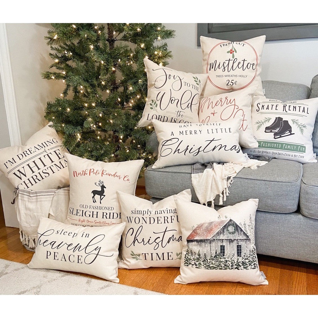Jingle all the Way #2 Pillow Cover 17x17 inch