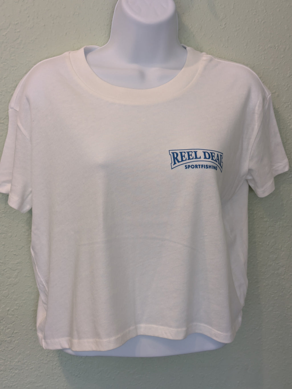 Reel Deal Grouper Flowy Crop Top