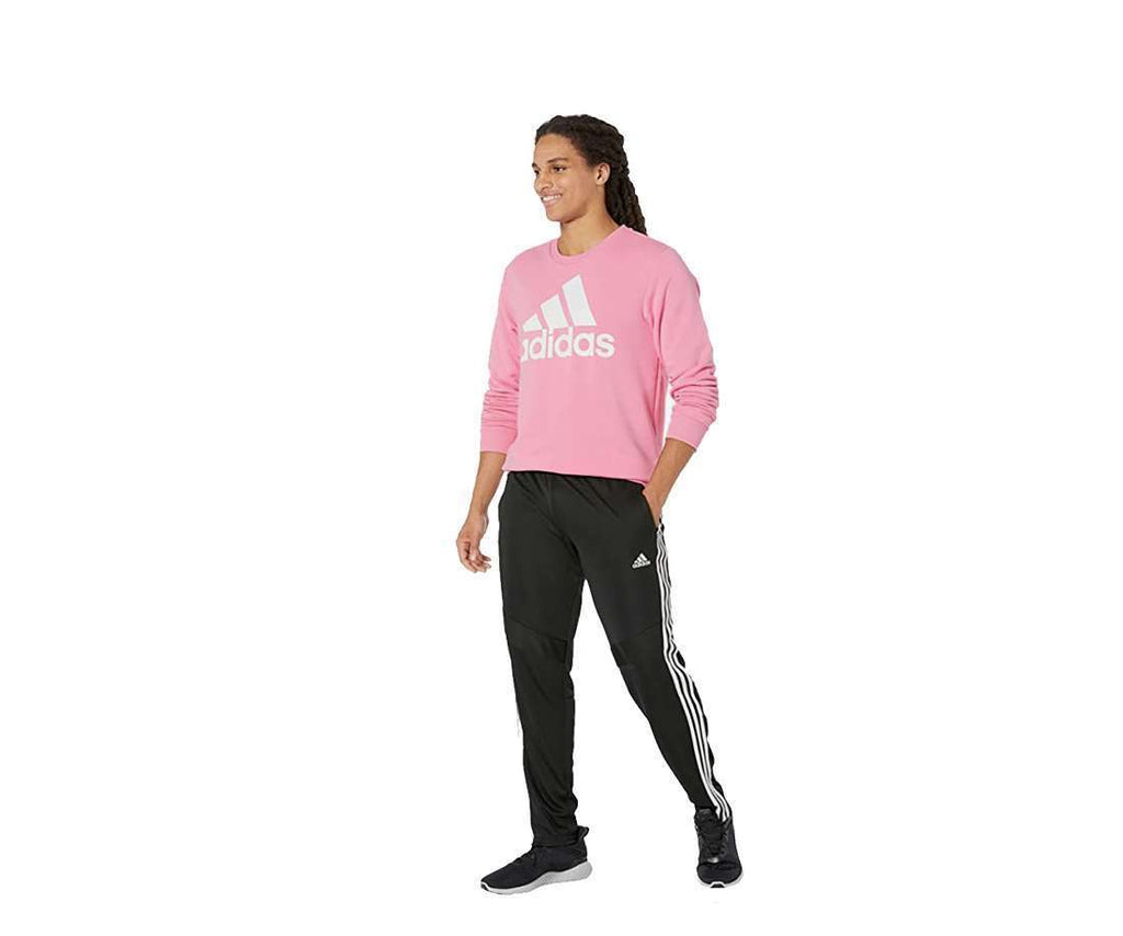 adidas Men's Essentials Big Logo Fleece Sweatshirt - Bliss Pink