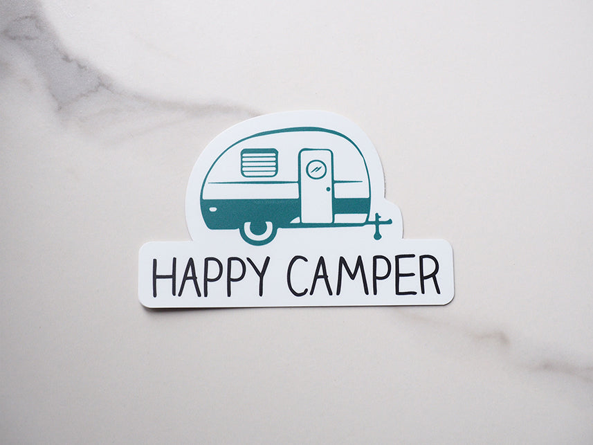 Happy Camper RV Sticker