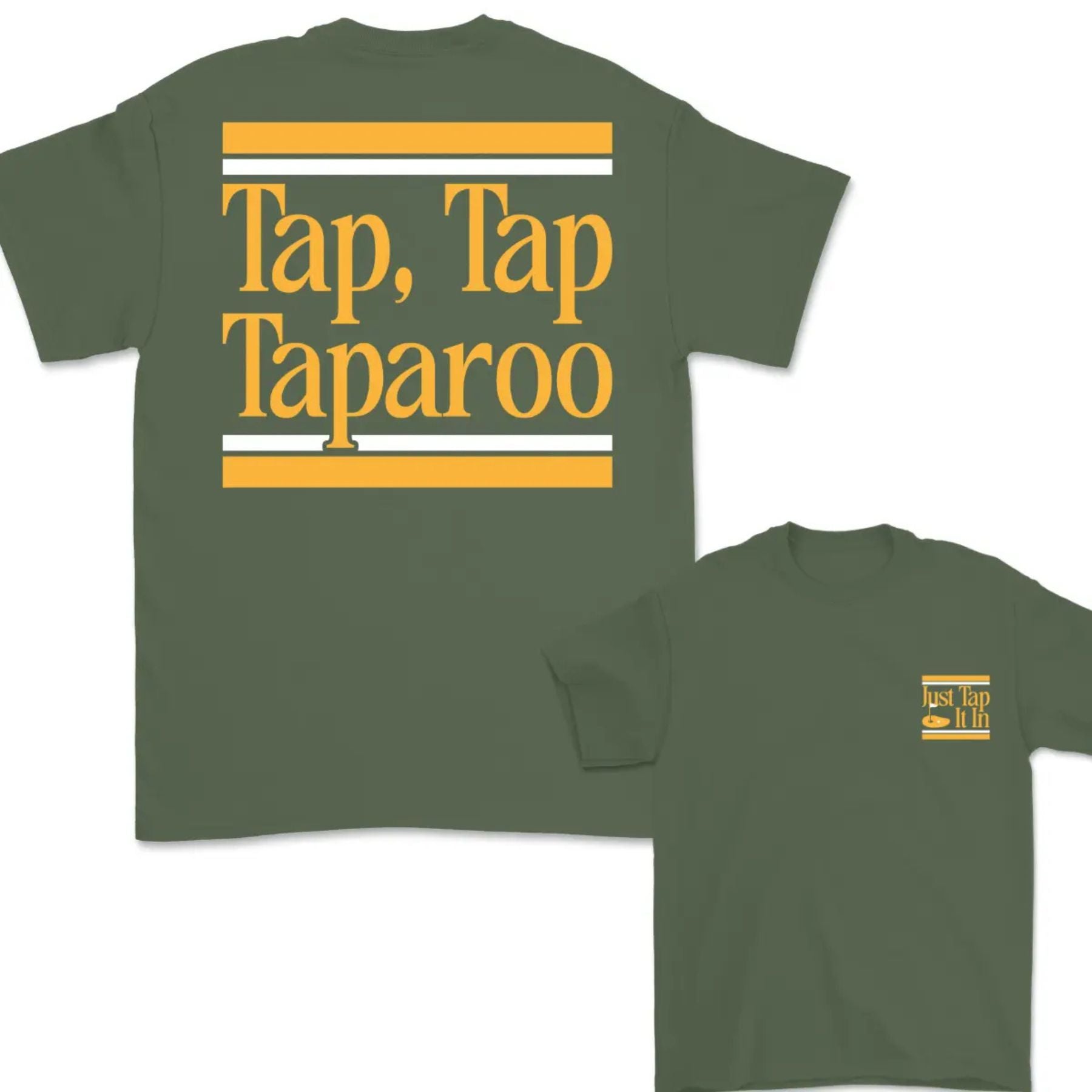 "Happy Gilmore Tap It In" T-Shirt - Funny Golf & Comedy Movie Tee, Gift for Men