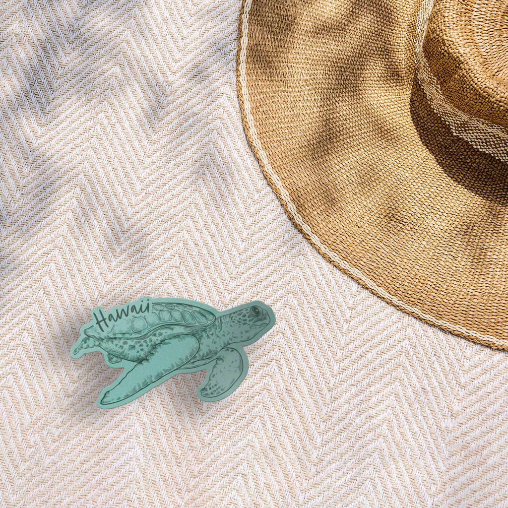 Hawaii Sea Turtle Sticker