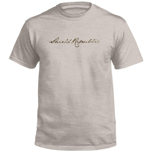 Shield Republic Duck Camo Script (Front)