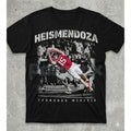 "Heismendoza" Graphic T-Shirt - Mendoza Heisman Inspired Tee, Urban Athletic Streetwear Top, Premium Heavyweight Fan Apparel, Limited Edition Mendoza Graphic Shirt, Modern Hip-Hop Style Music Tee