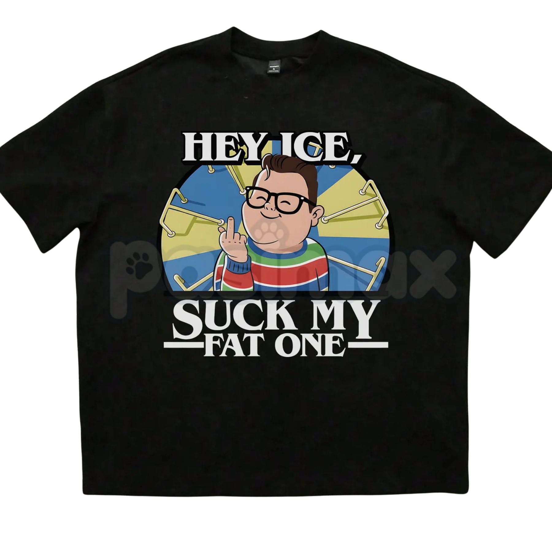 "Hey Ice Such My Fat One" Funny Meme T-Shirt - Derek Viral Video Graphic Tee, Classic Internet Humor Shirt, Ironic Retro Meme Apparel, Premium Heavyweight Unisex Sarcastic Top, Nostalgic 2010s Internet Culture Gift