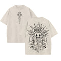 Hollow Knight Game Graphic Washed Unisex Tee – Oversized Vintage Gamer T-shirt