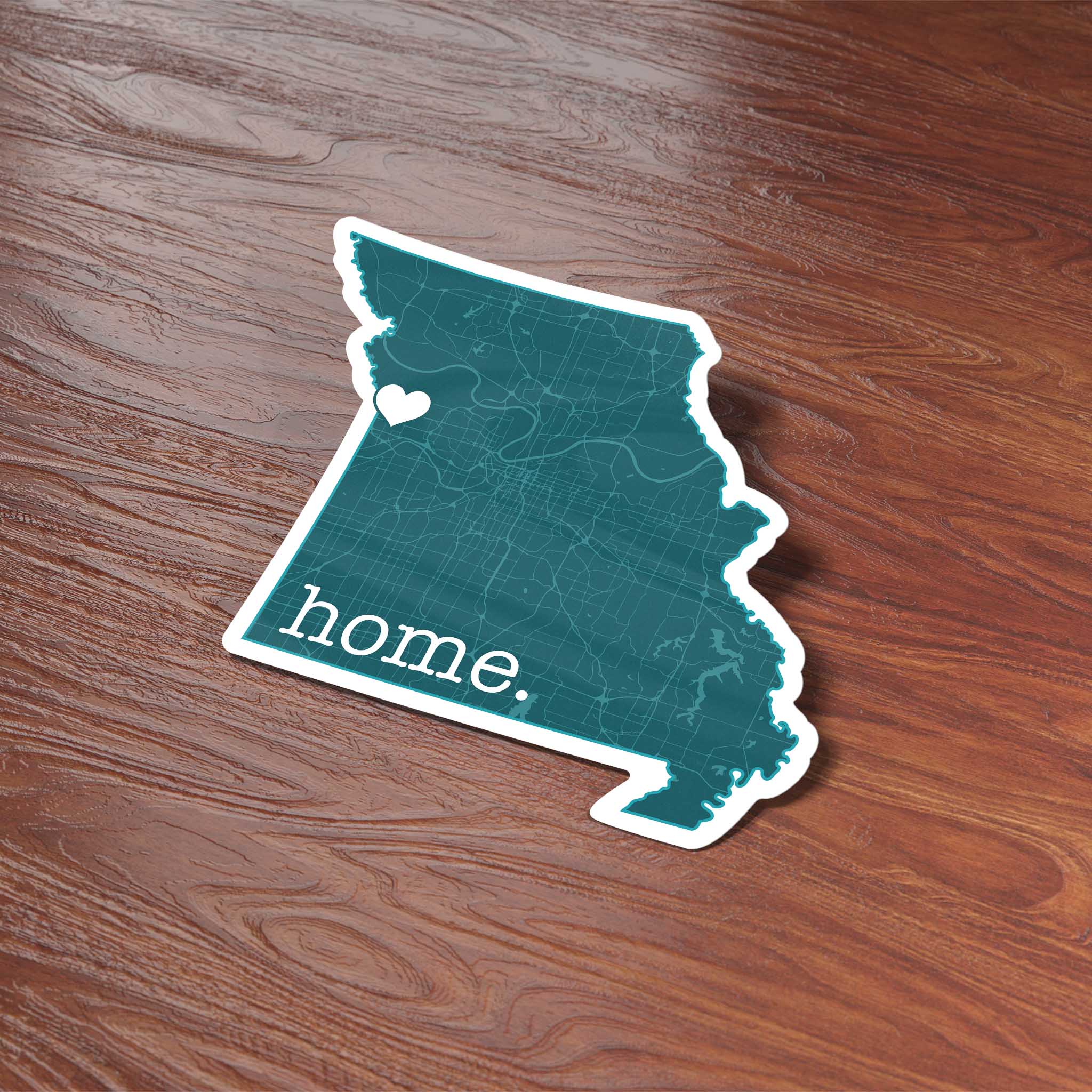 Kansas City Missouri Home Sticker