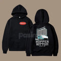 Hopper Bottom Mafia Hoodie – Peterbilt Semi Truck Graphic Pullover, Grain Hauler Trucker Apparel, Unisex