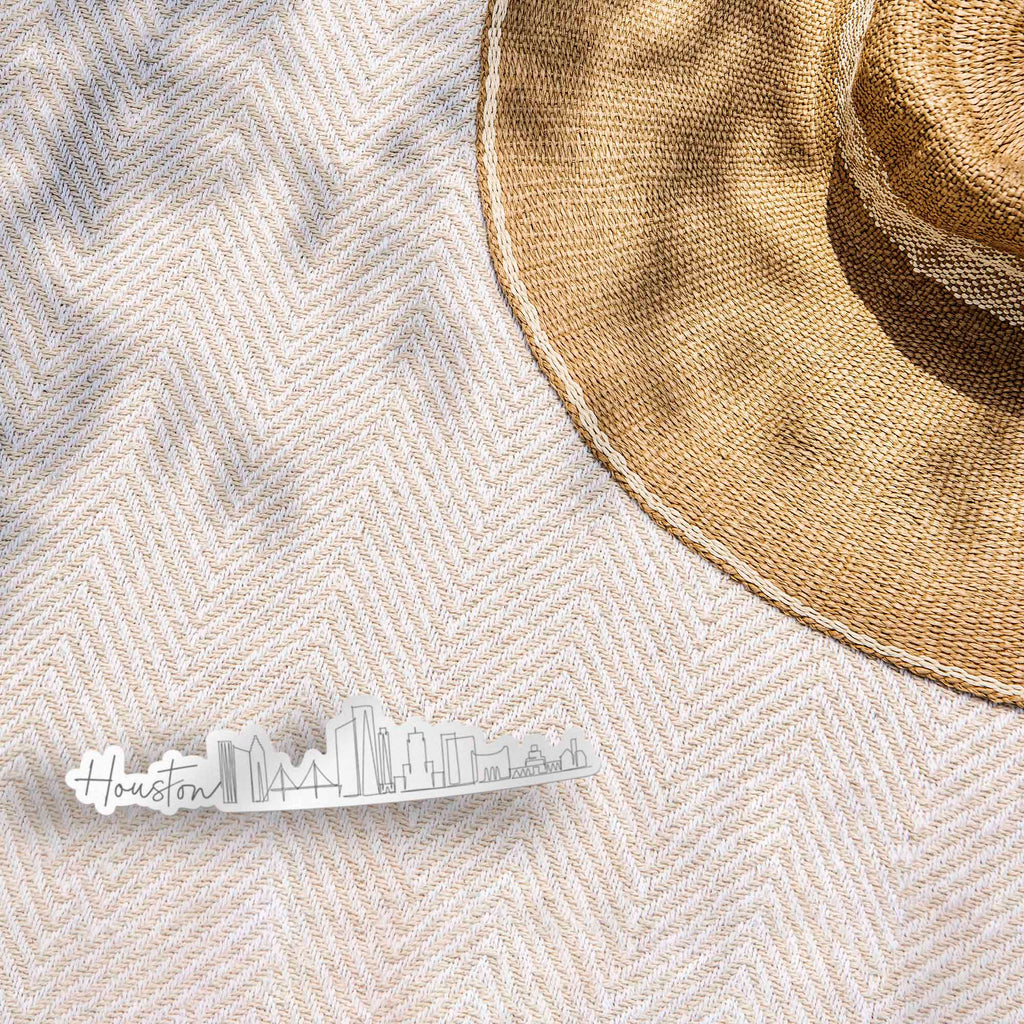 Houston Skyline Sticker