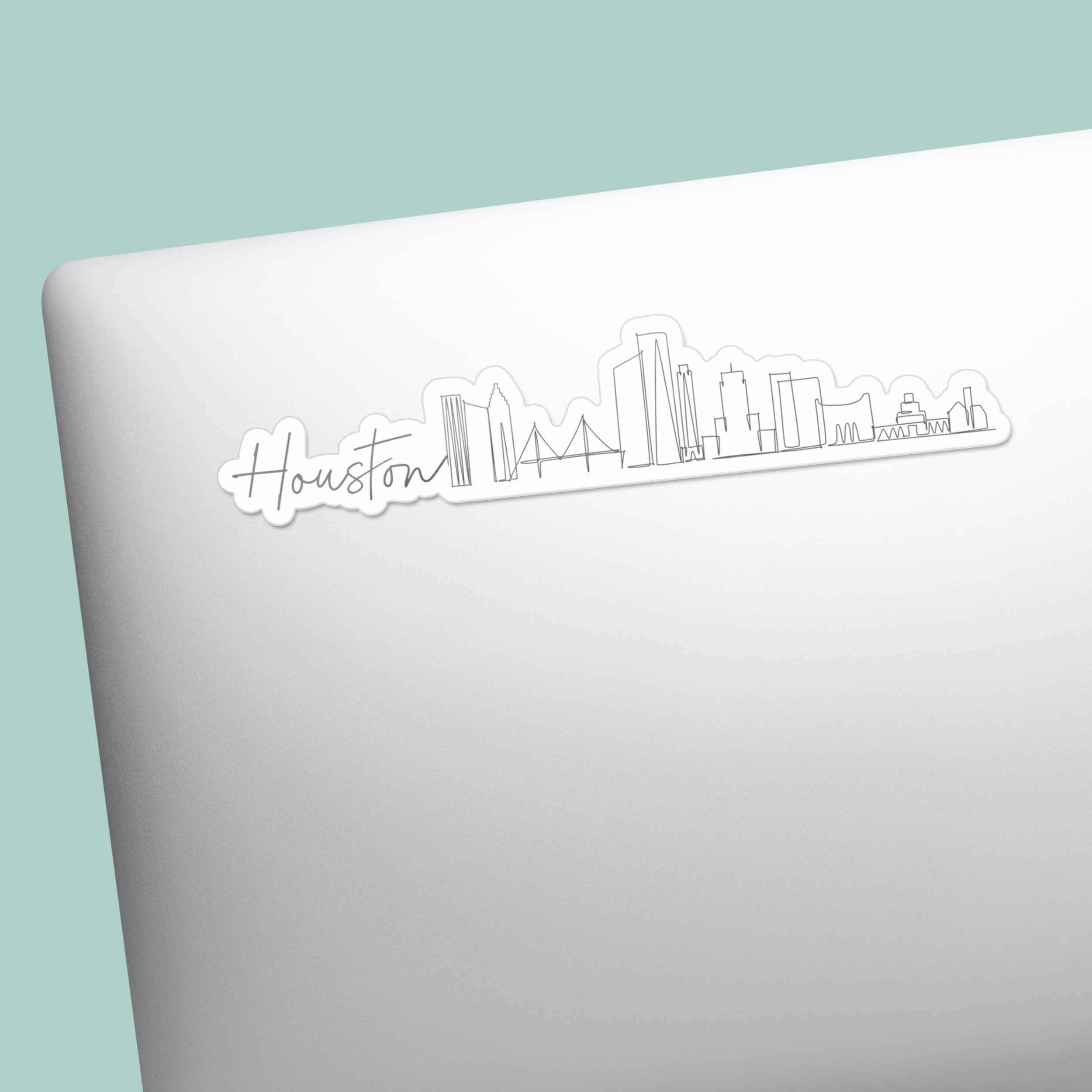 Houston Skyline Sticker