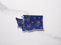 Huckleberry Washington Sticker