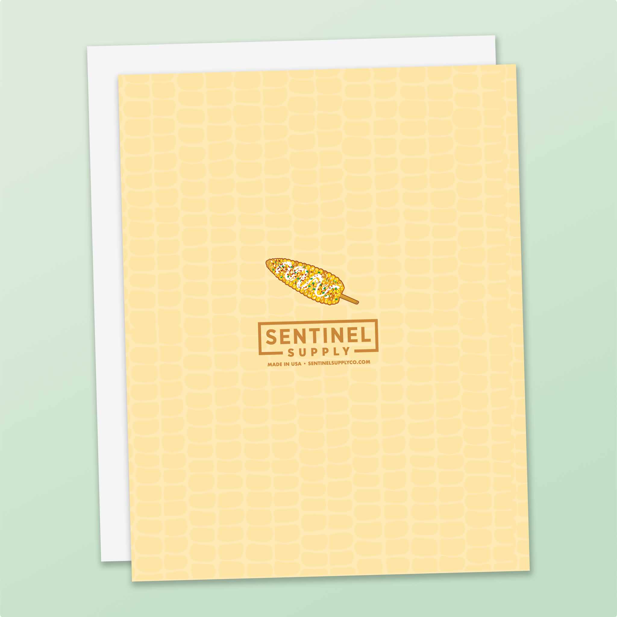 I Love You Elote Funny Greeting Card
