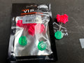 VIP Outdoors Soft Custer/Float Stop (Pink) -36 pack