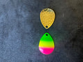 #3 Colorado "GREEN/CHART/PINK" Spinner Blade (Single Blade)