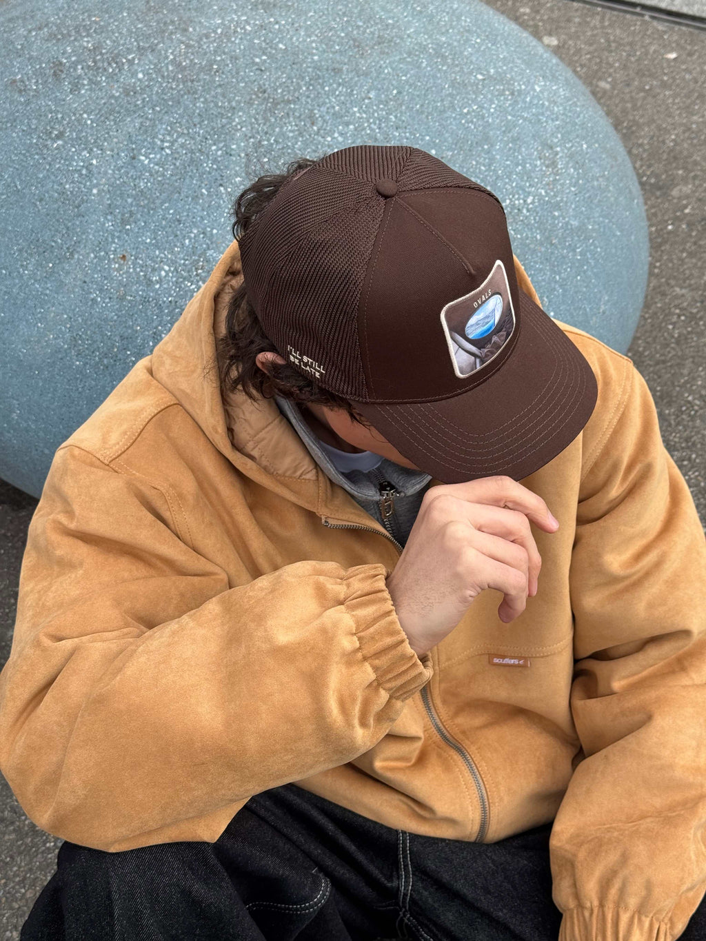 Ovals Mesh-Back Trucker Hat