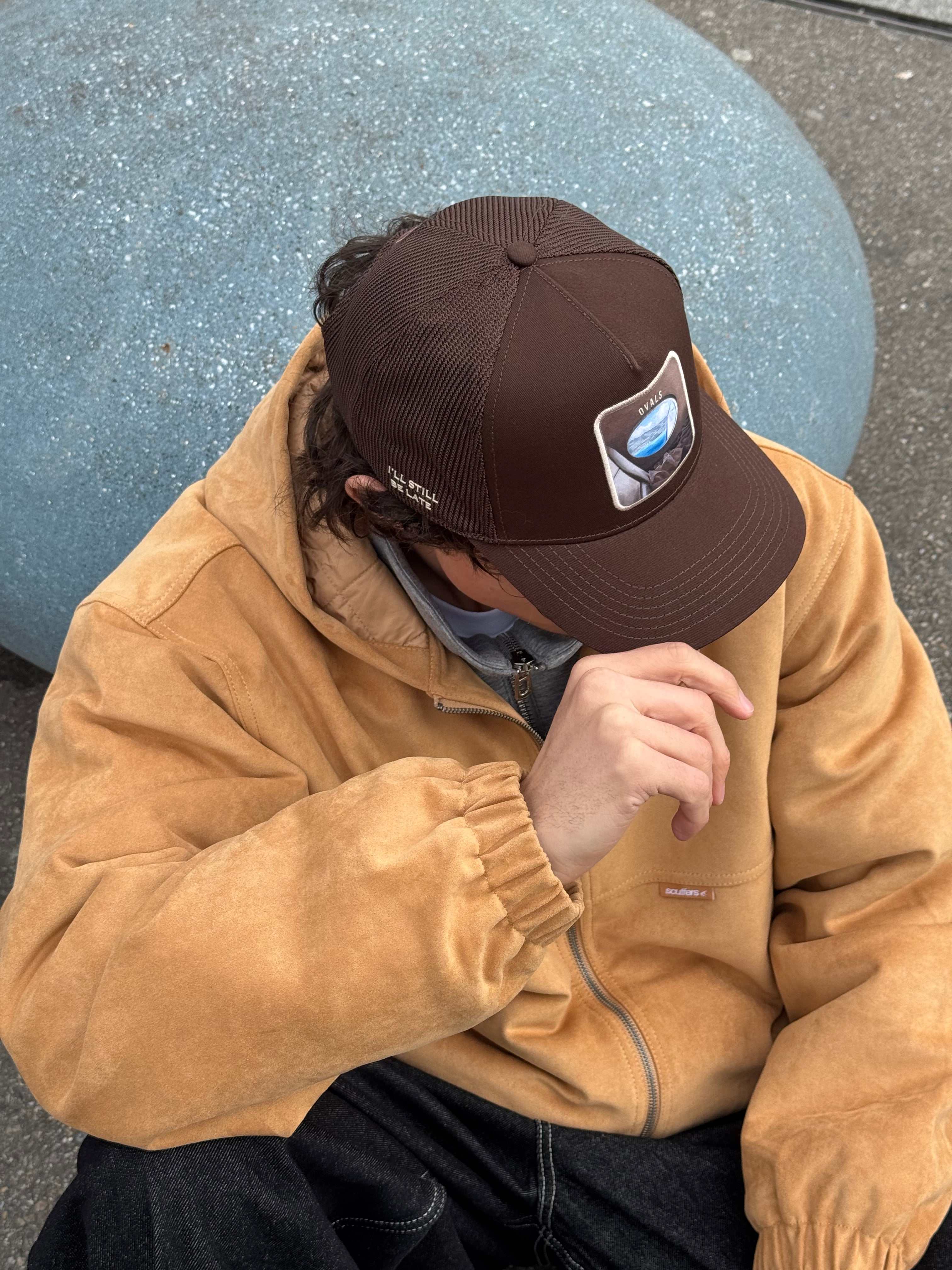 Ovals Mesh-Back Trucker Hat
