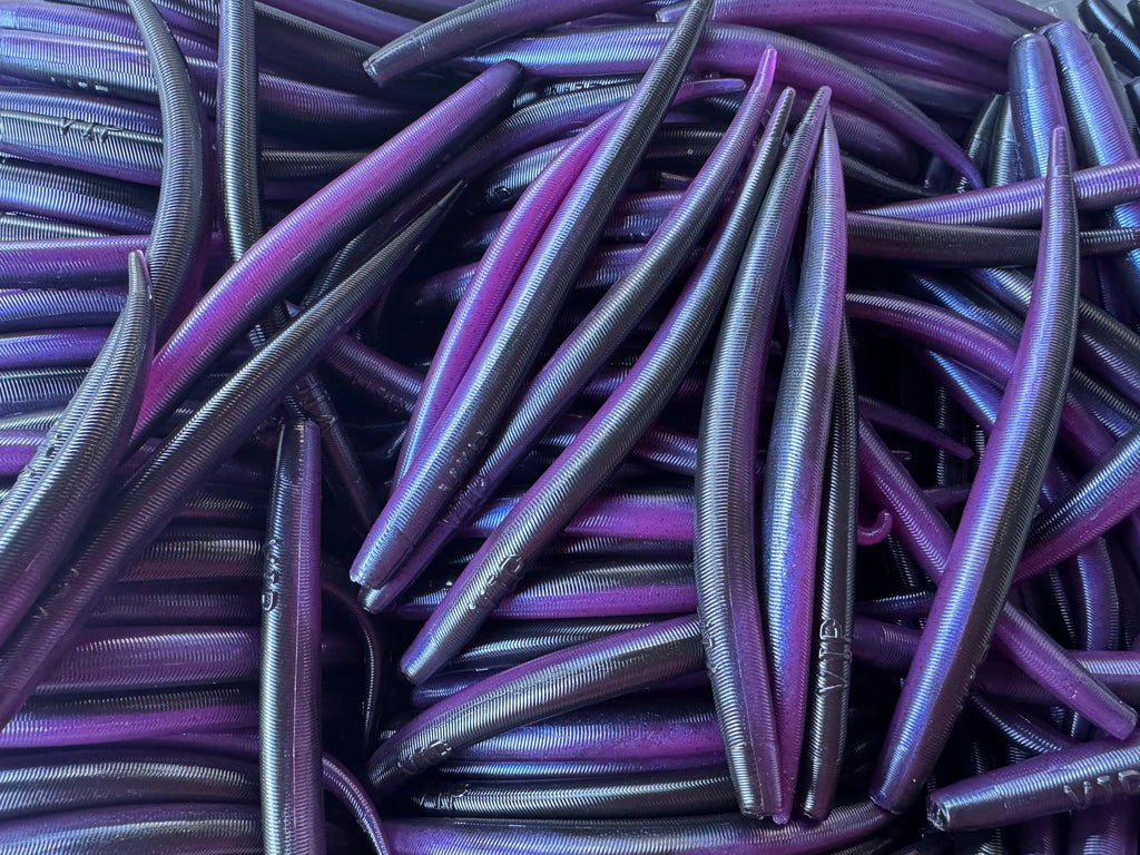 6"  Purple Reaper Eel  (Single Bait)