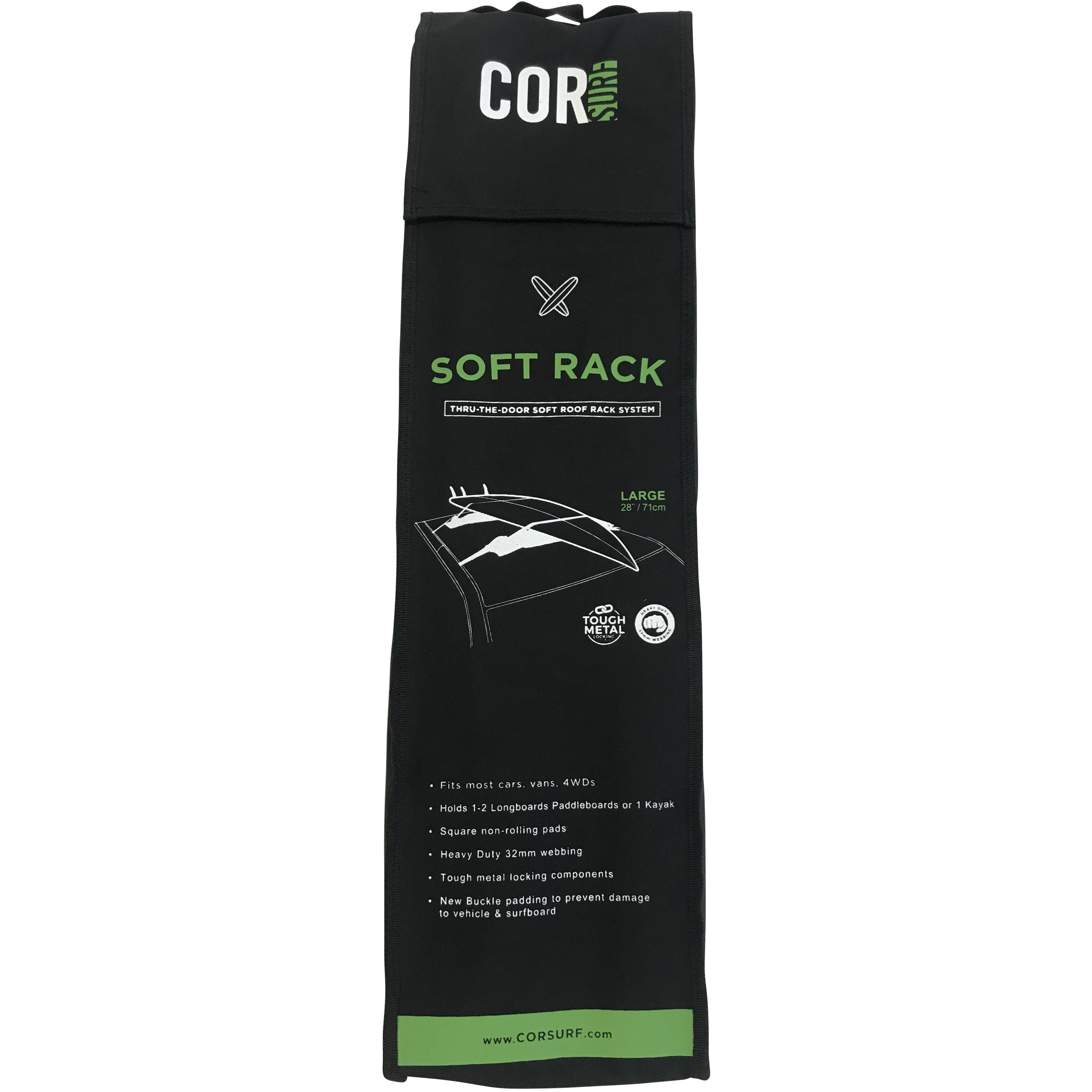 Soft Car Racks | Universal Fit Roof Rack for Surf, SUP Canoe or Kayak