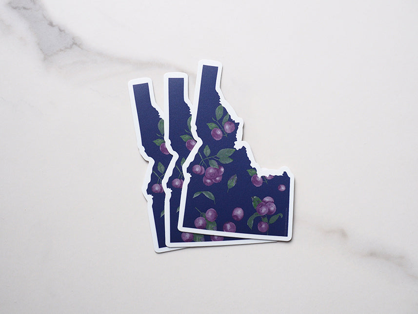 Huckleberry Idaho Sticker