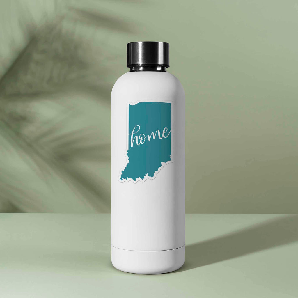 Indiana Home Sticker - Cute Midwest Decals