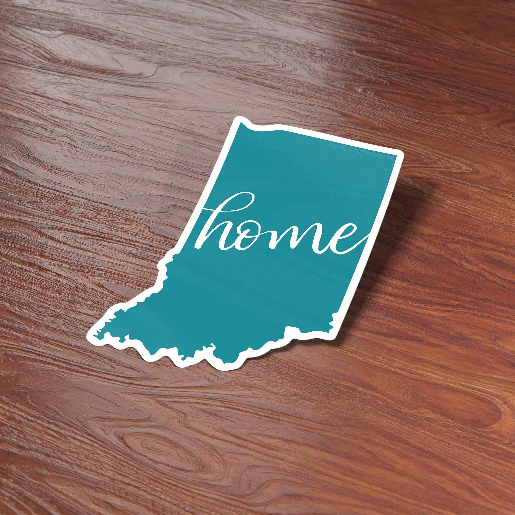 Indiana Home Sticker - Cute Midwest Decals