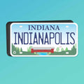 Indianapolis Indiana Car Magnet - Flexible IN Fridge Magnet