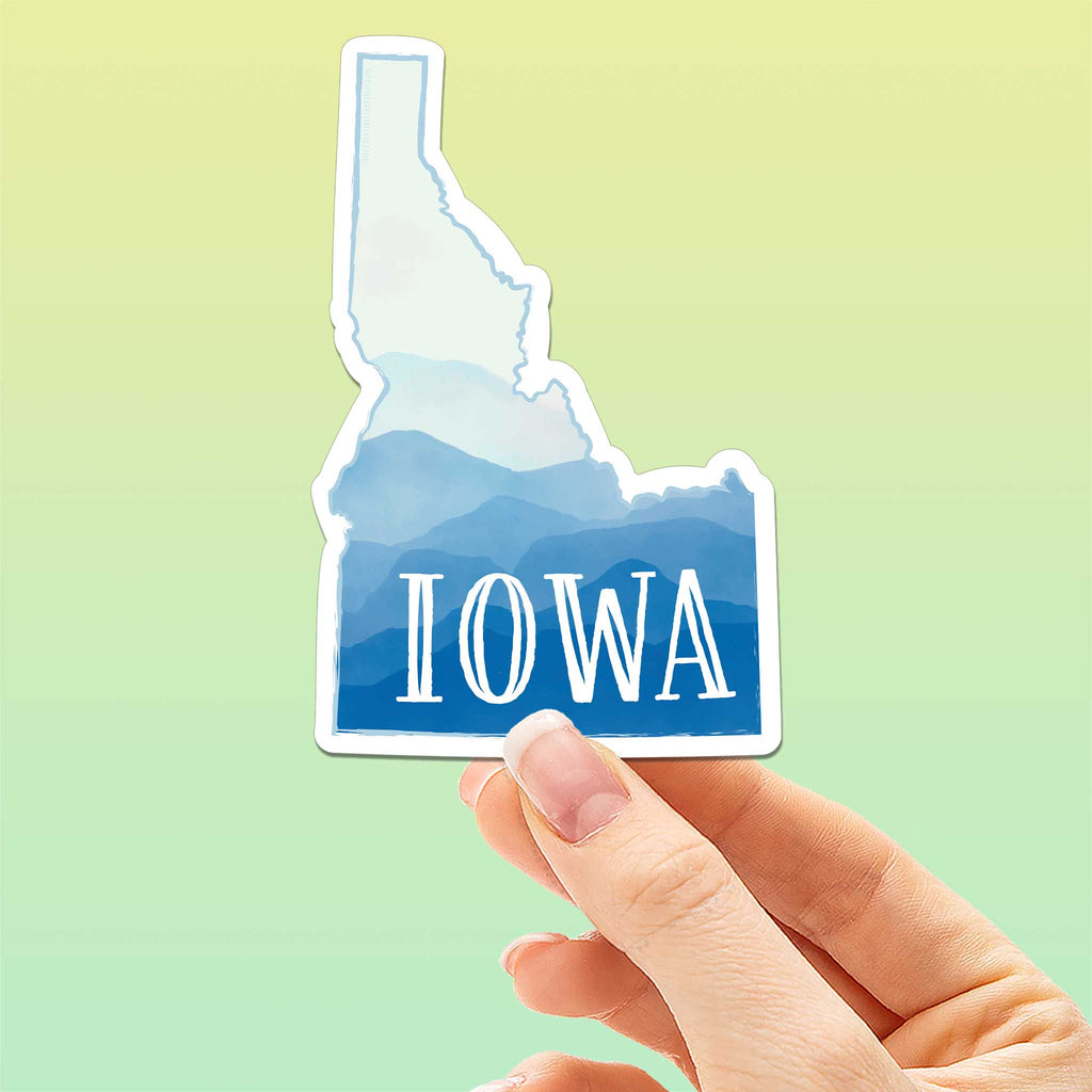 Iowa Idaho Sticker
