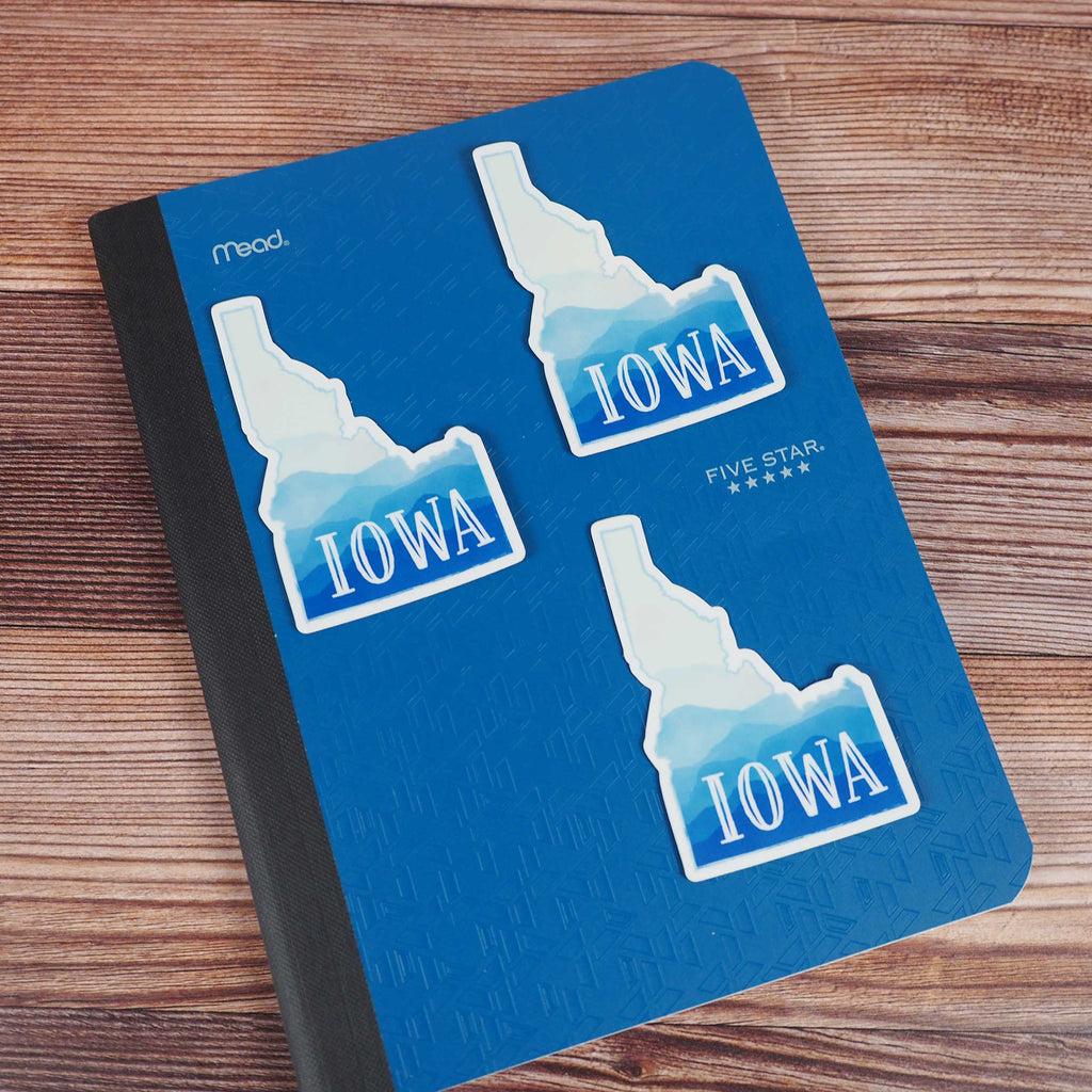 Iowa Idaho Sticker
