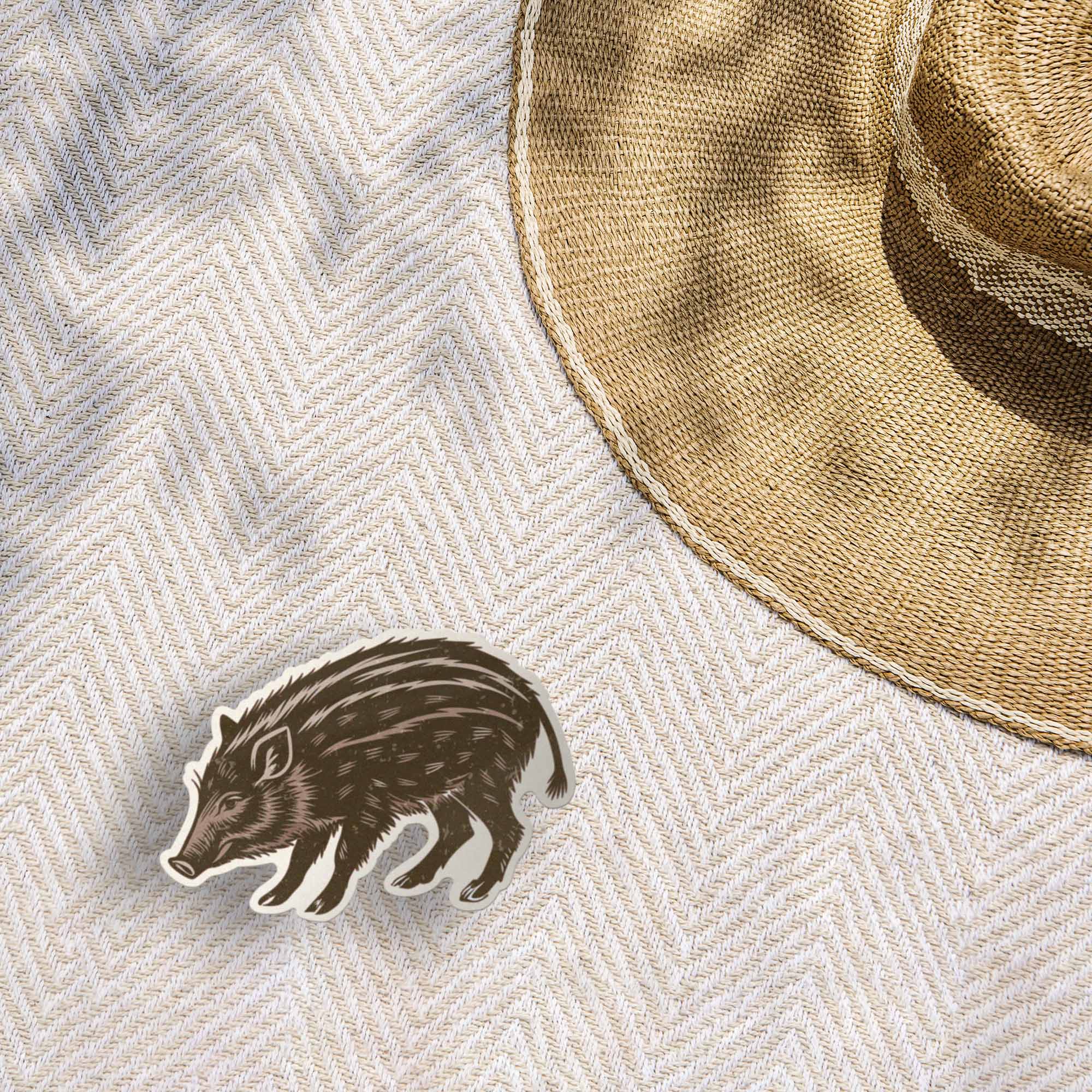 Javelina Sticker - Cool Southwest Animal Decal