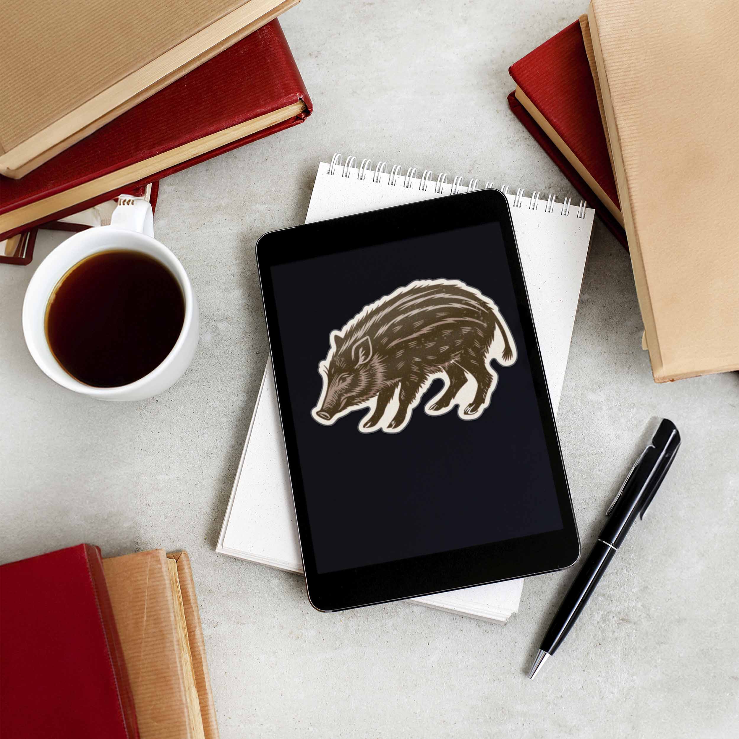 Javelina Sticker - Cool Southwest Animal Decal