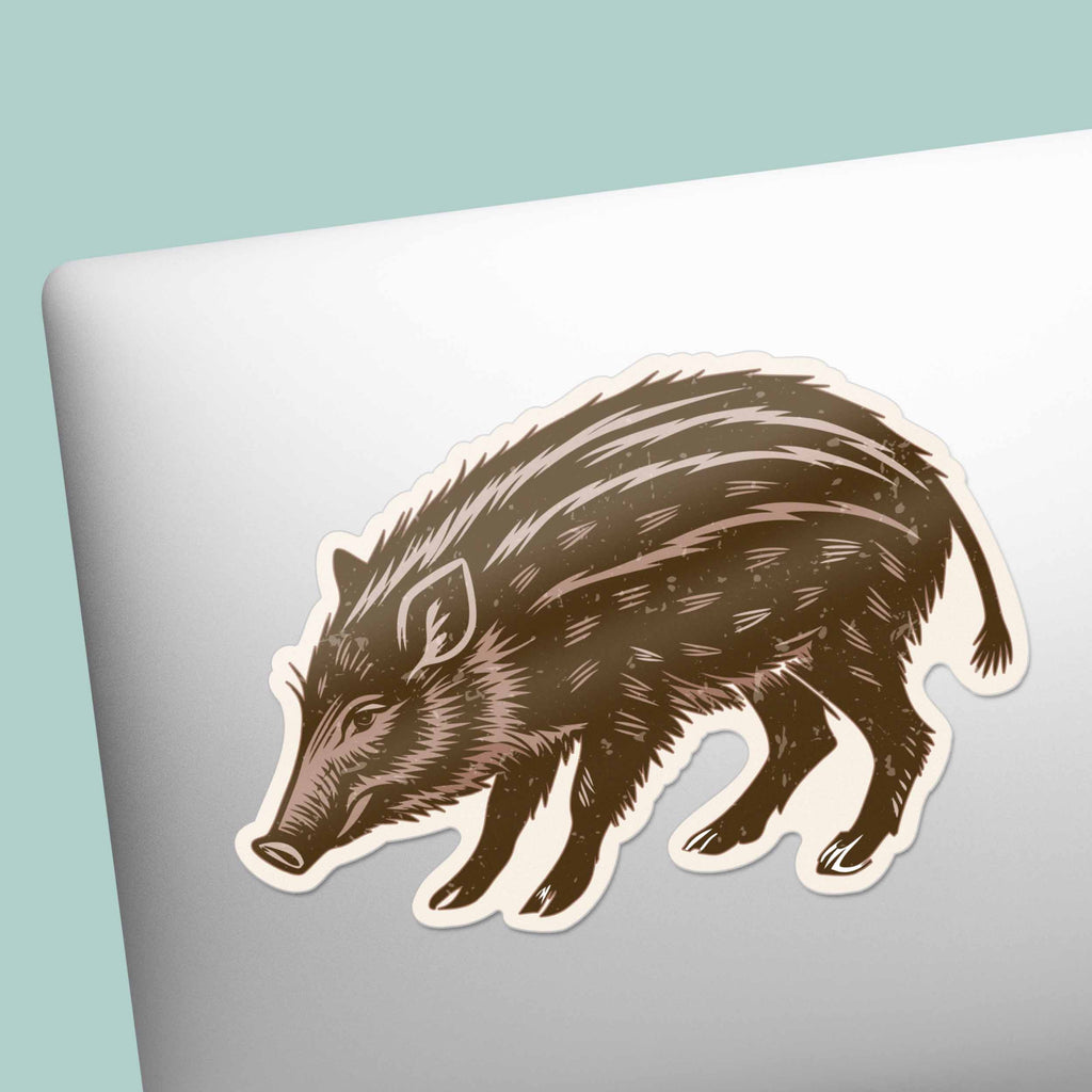 Javelina Sticker - Cool Southwest Animal Decal