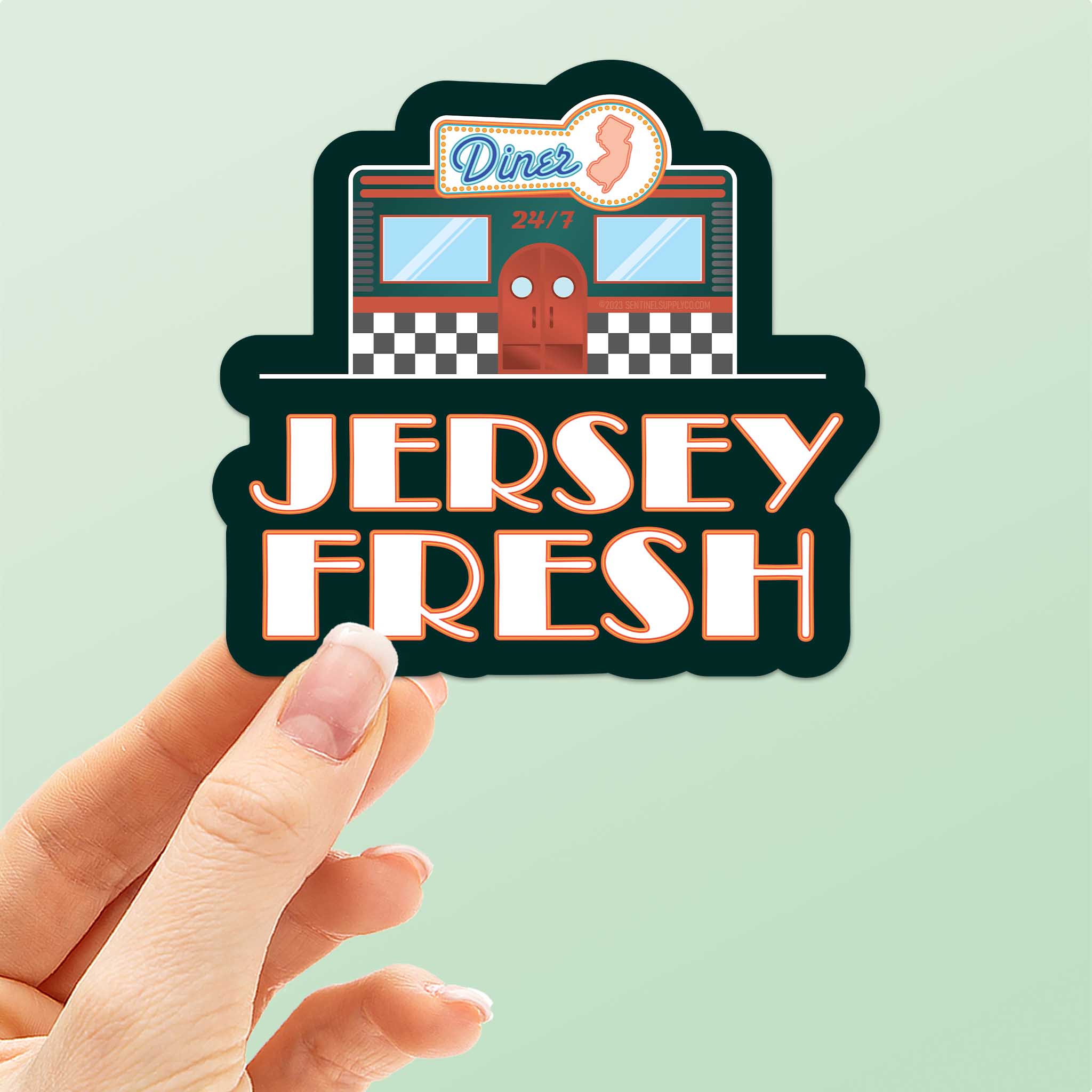 Jersey Fresh Diner Sticker