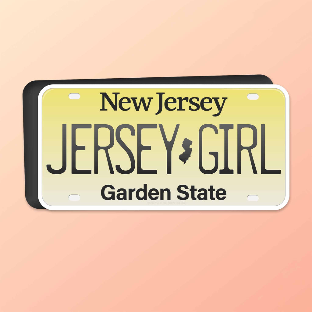 Jersey Girl Car Magnet - Flexible NJ Fridge Magnet