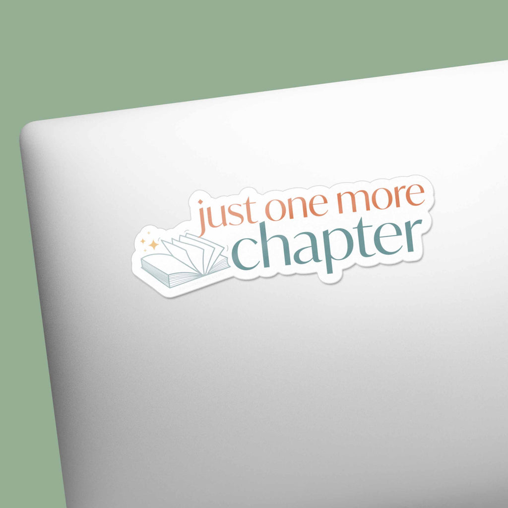 Just One More Chapter Sticker