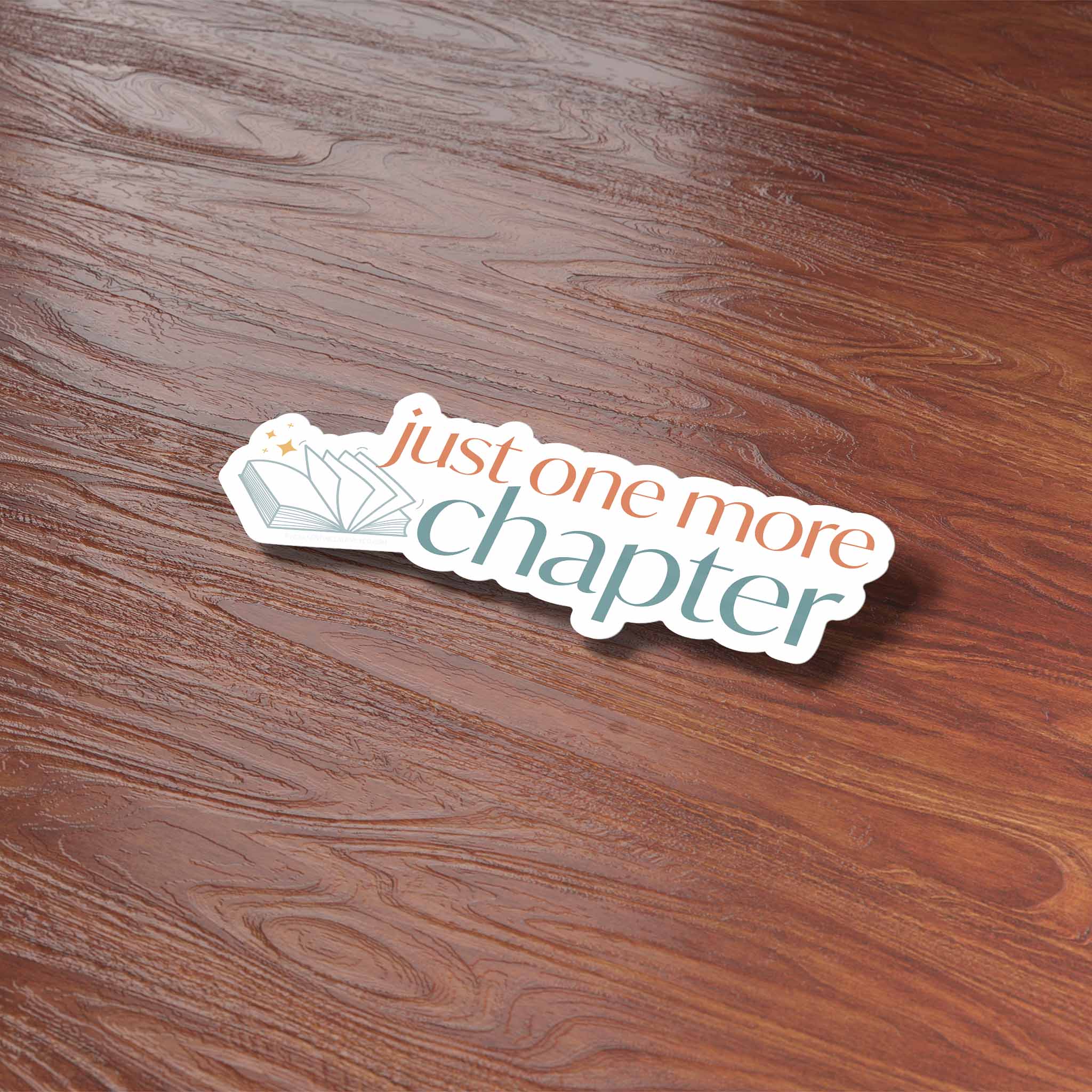 Just One More Chapter Sticker