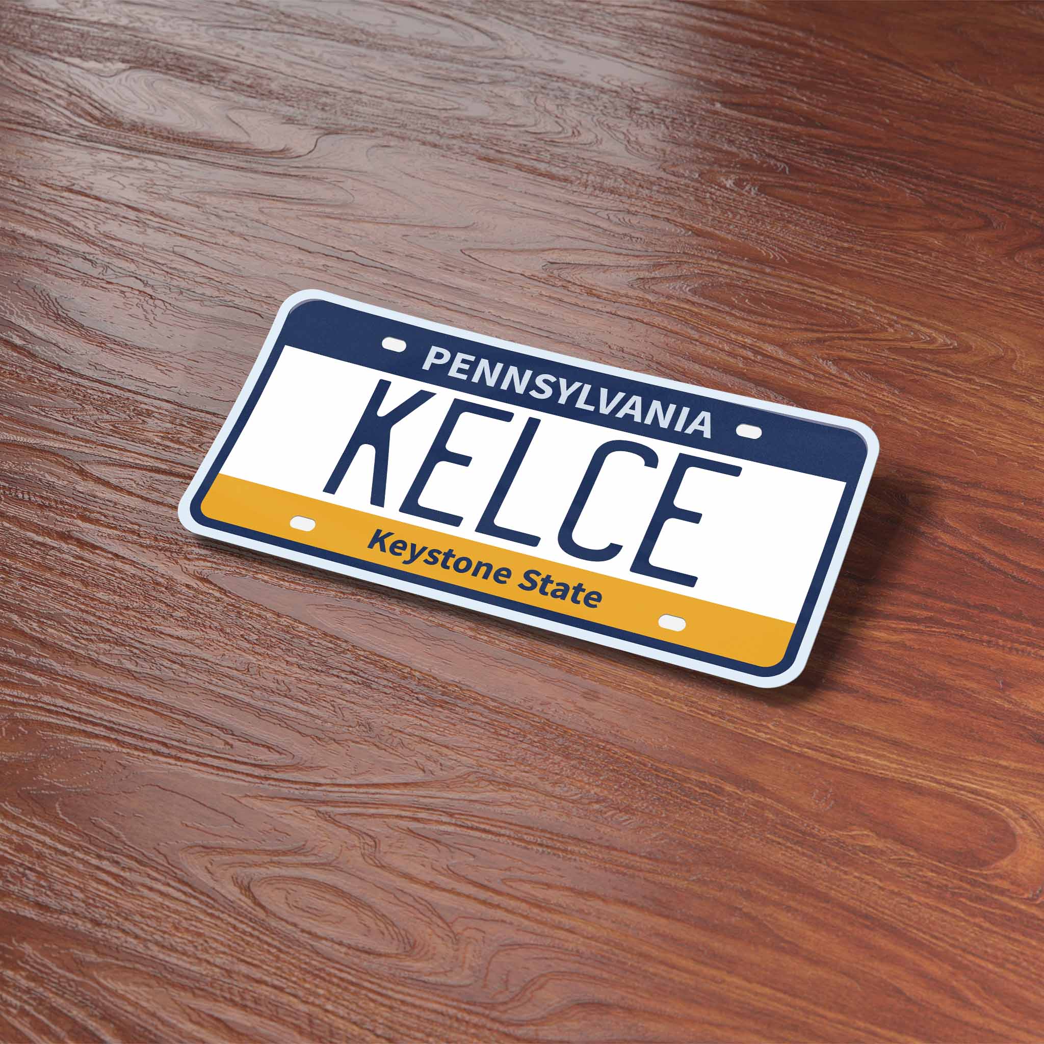 Kelce Philly Sports Pennsylvania License Plate Sticker