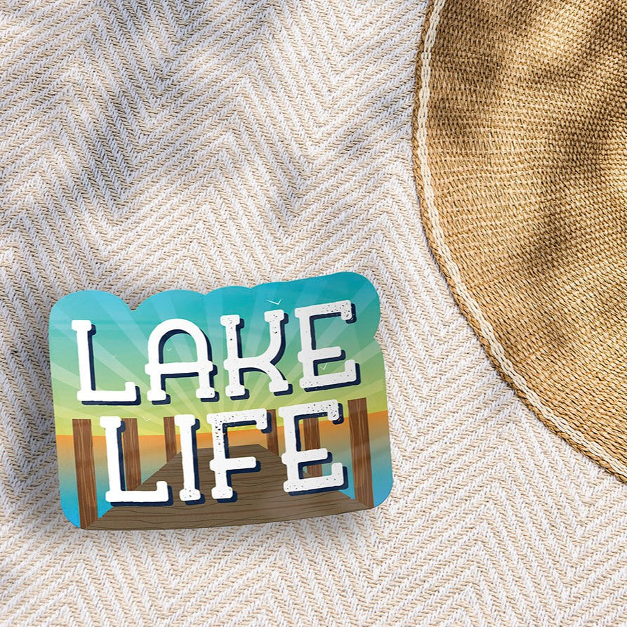 Lake Life Sticker