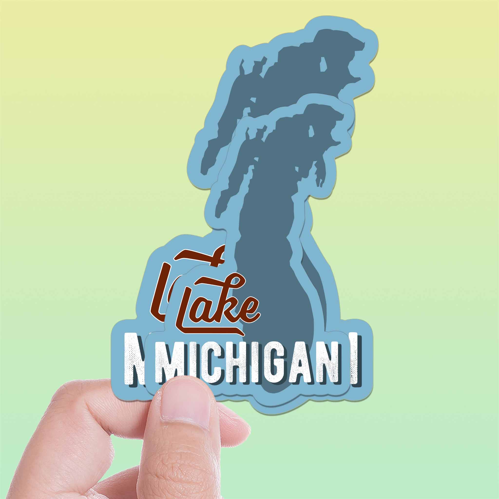 Lake Michigan Sticker