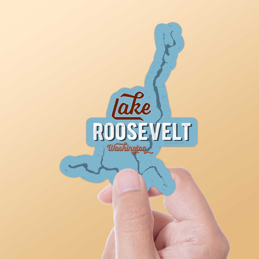 Lake Roosevelt Washington Sticker