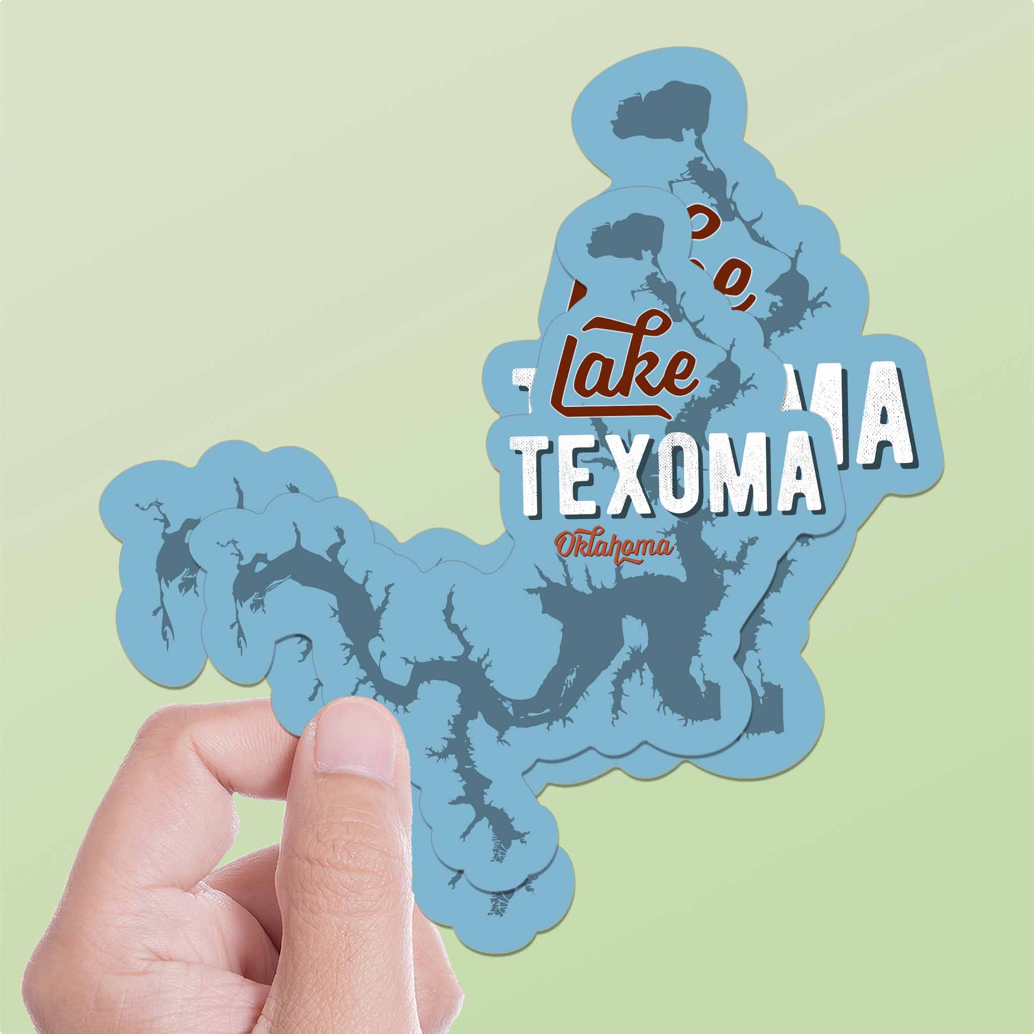Lake Texoma Oklahoma Sticker