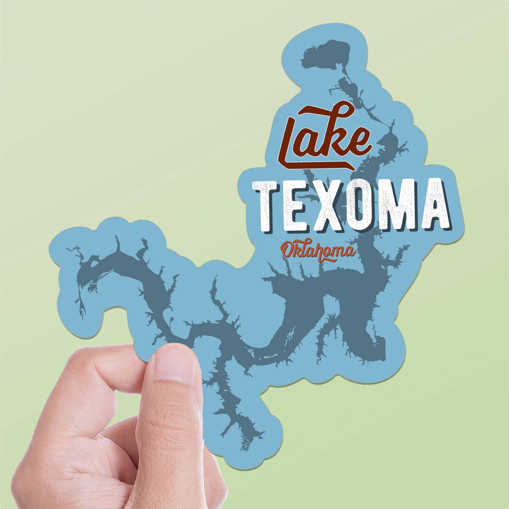 Lake Texoma Oklahoma Sticker