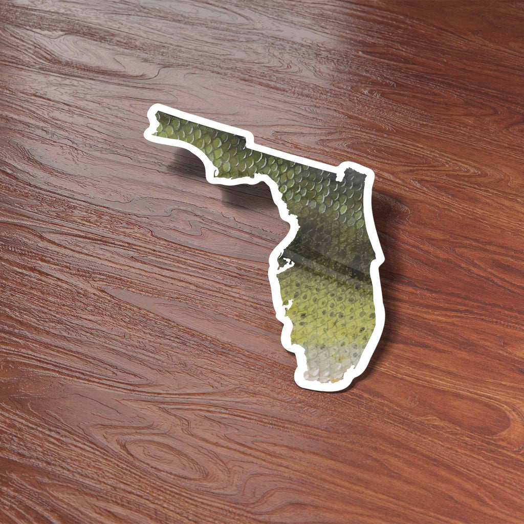 Largemouth Bass Florida Fishing Sticker