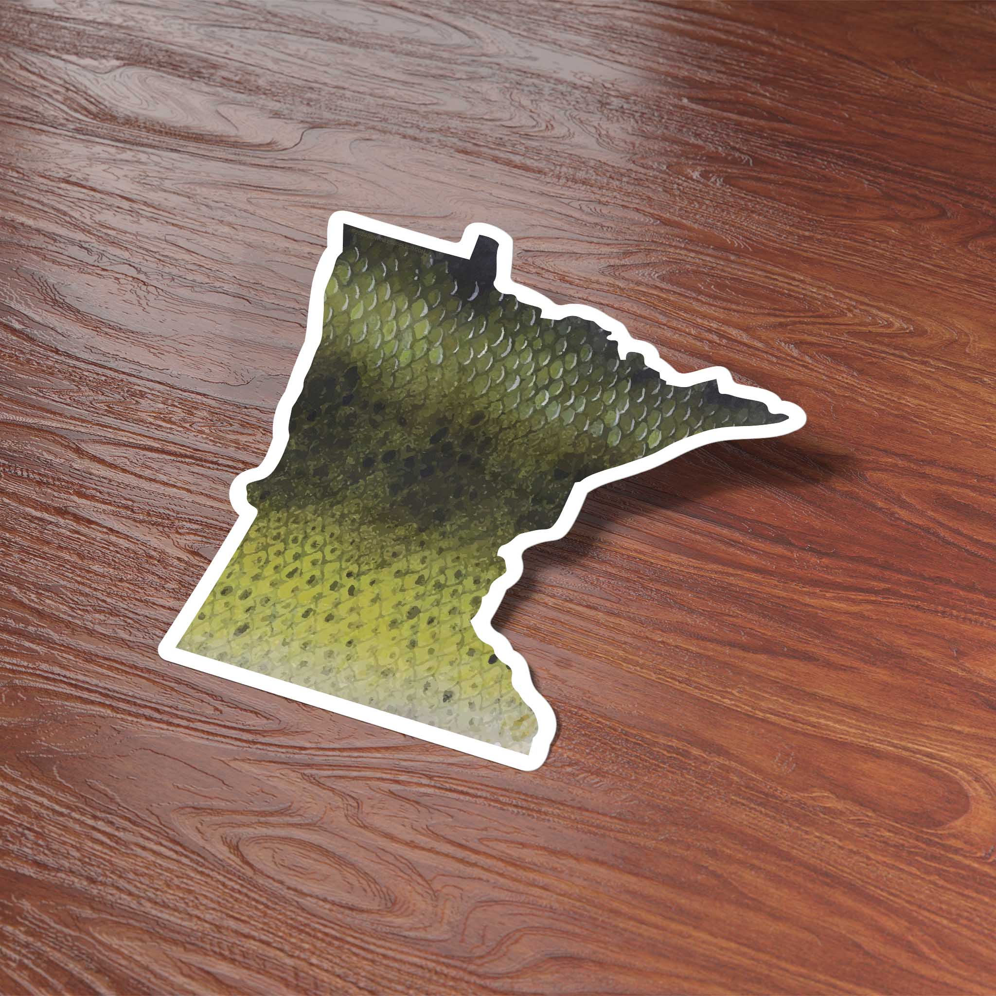 Largemouth Bass Minnesota Fishing Sticker