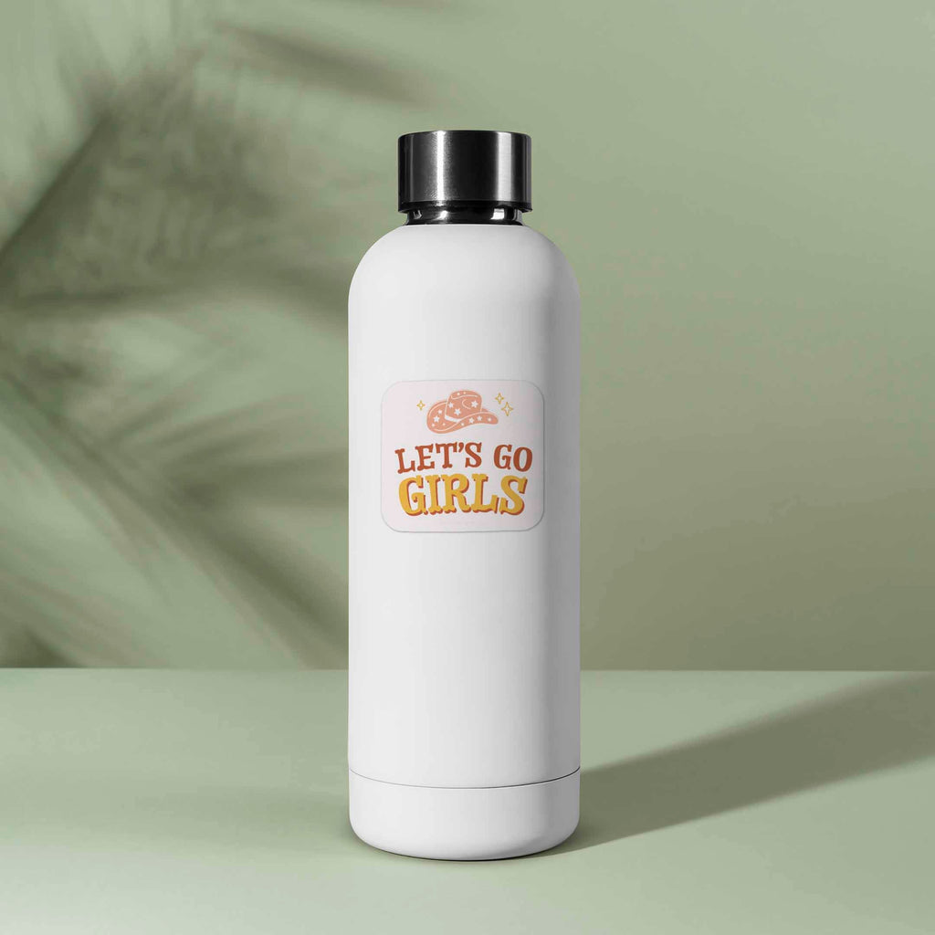 Let's Go Girls Sticker - Mini Cowgirl Decal