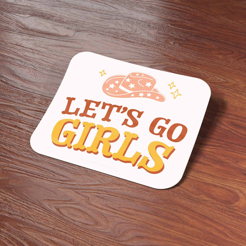 Let's Go Girls Sticker - Mini Cowgirl Decal