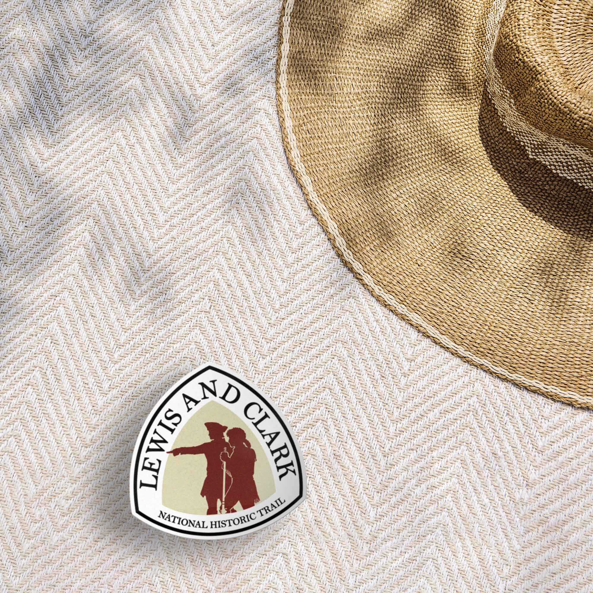 Lewis & Clark National Historic Trail Sign Sticker