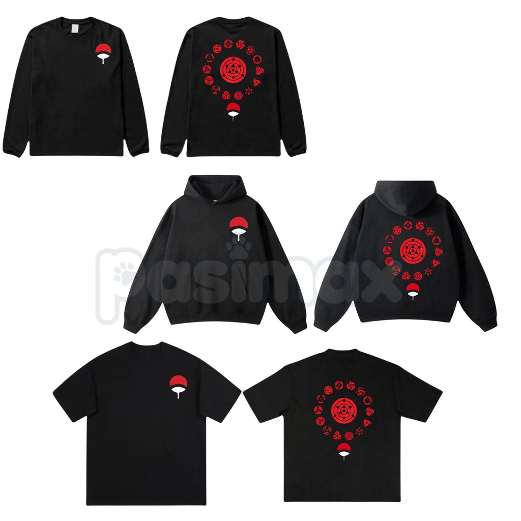 Limited Uchiha Clan Sharingan Eyes – Naruto Shippuden Hoodie, T-Shirt & Sweatshirt Merch