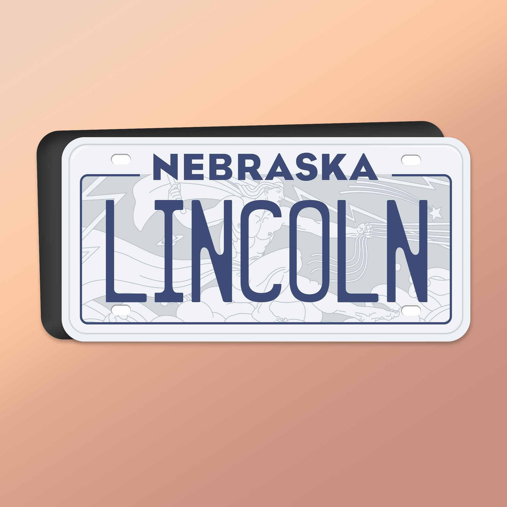 Lincoln Nebraska Car Magnet - Flexible NE Fridge Magnet