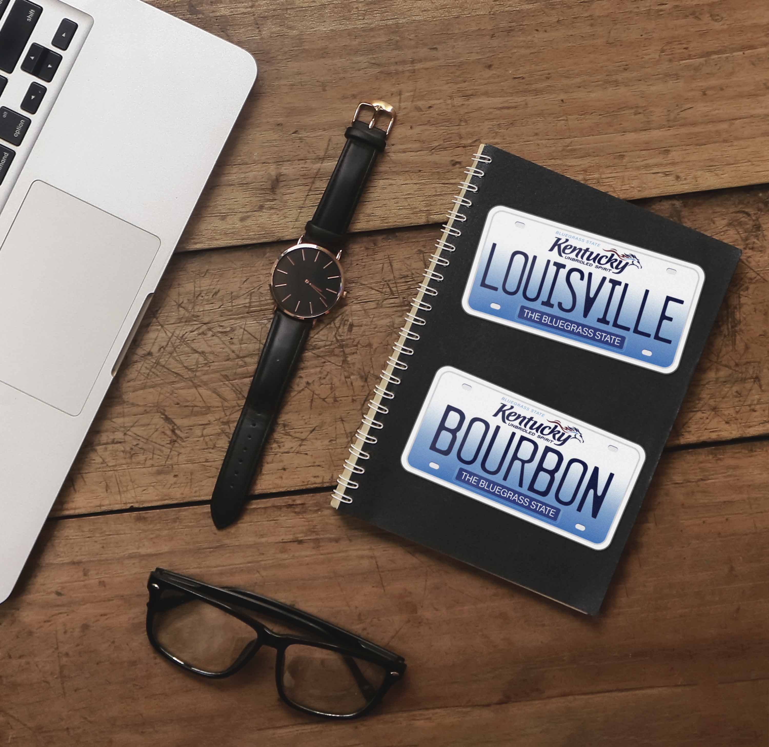 Kentucky License Plate Stickers - Choose Your KY City