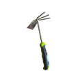 2-in-1 Garden Cultivator Rake Hoe Tiller Tool
